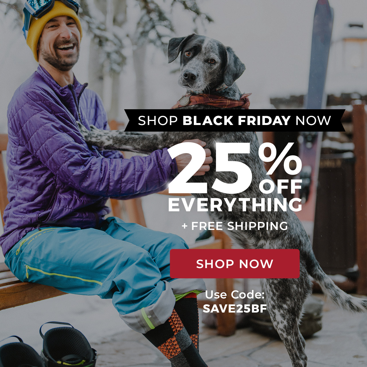 25% off sitewide + Free Shipping