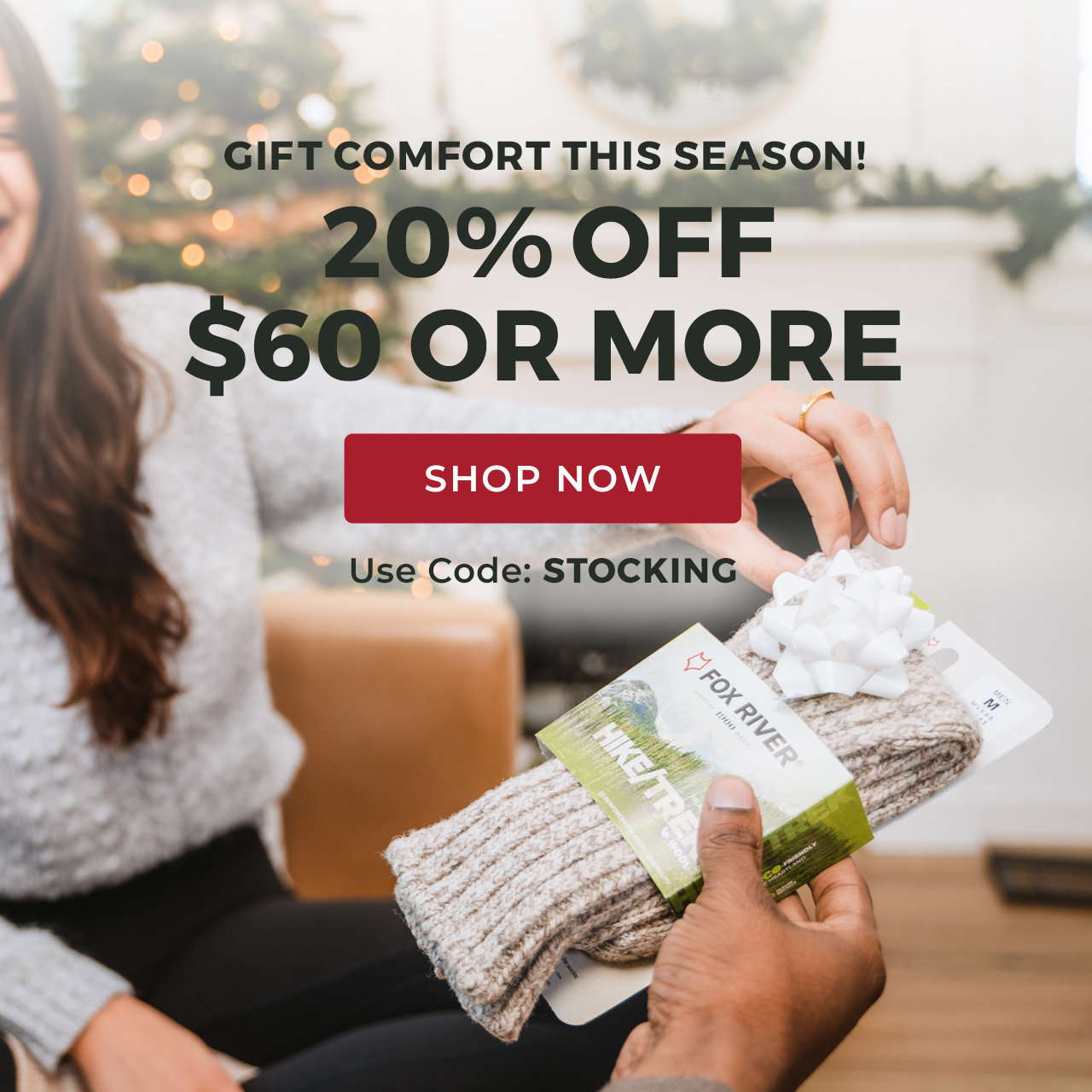 20% off $60 or more