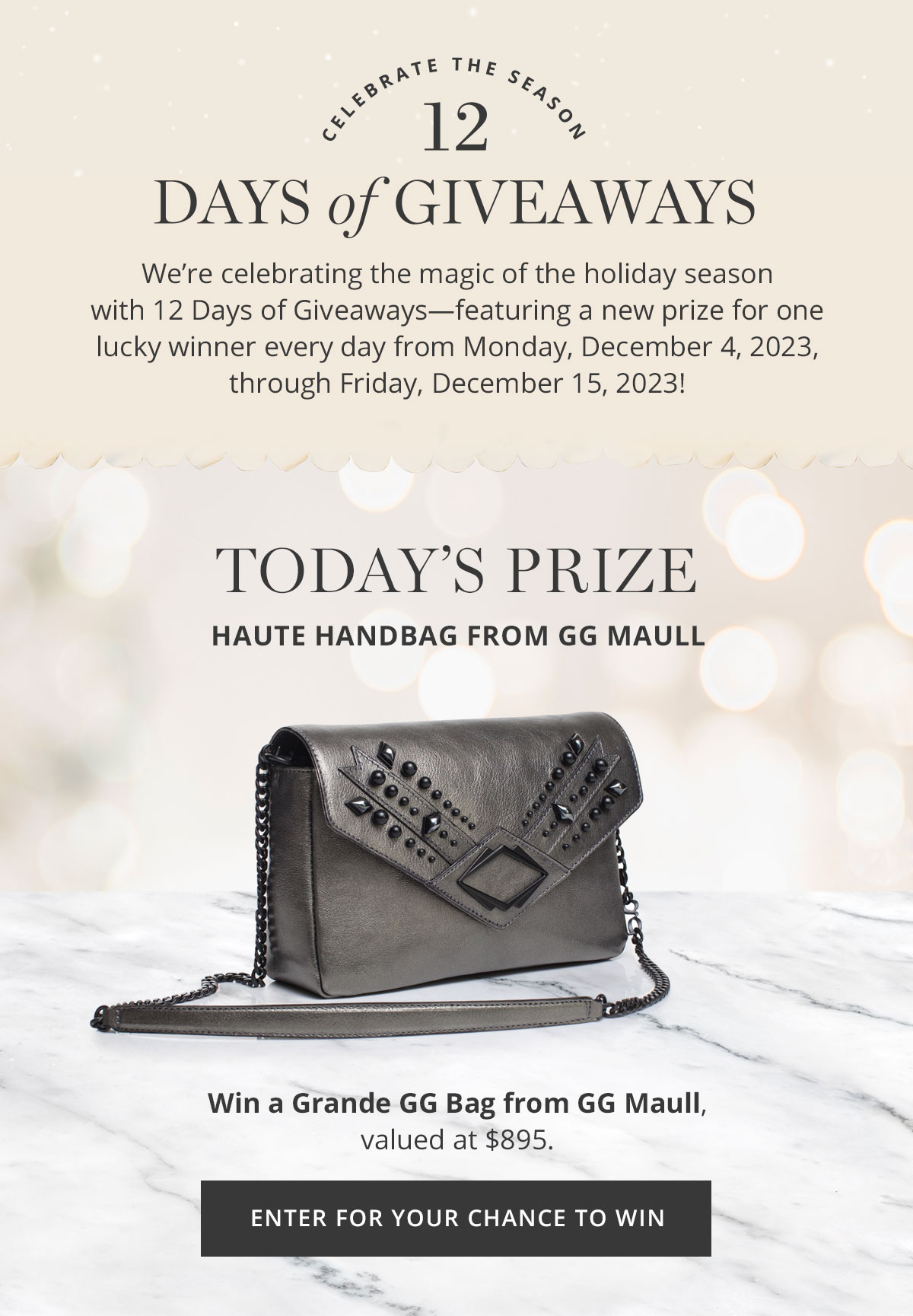 Enter 12 Days of Giveaways