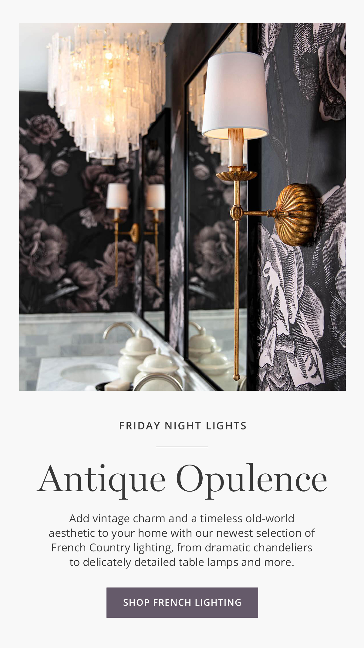 Friday Night Lights French Country Edition 💛 Kathy Kuo Home