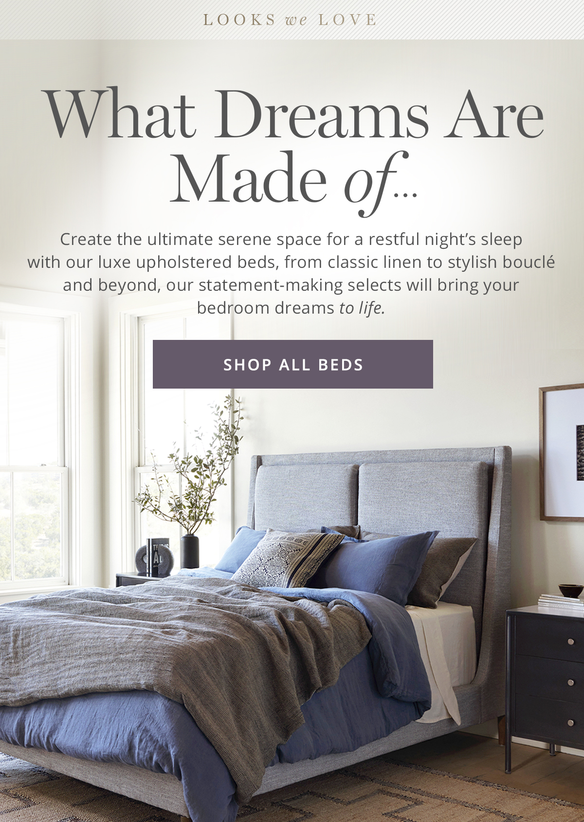 What Dreams Are Made Of (Our Top 4 Bed Fabrics) 😍 Kathy Kuo Home