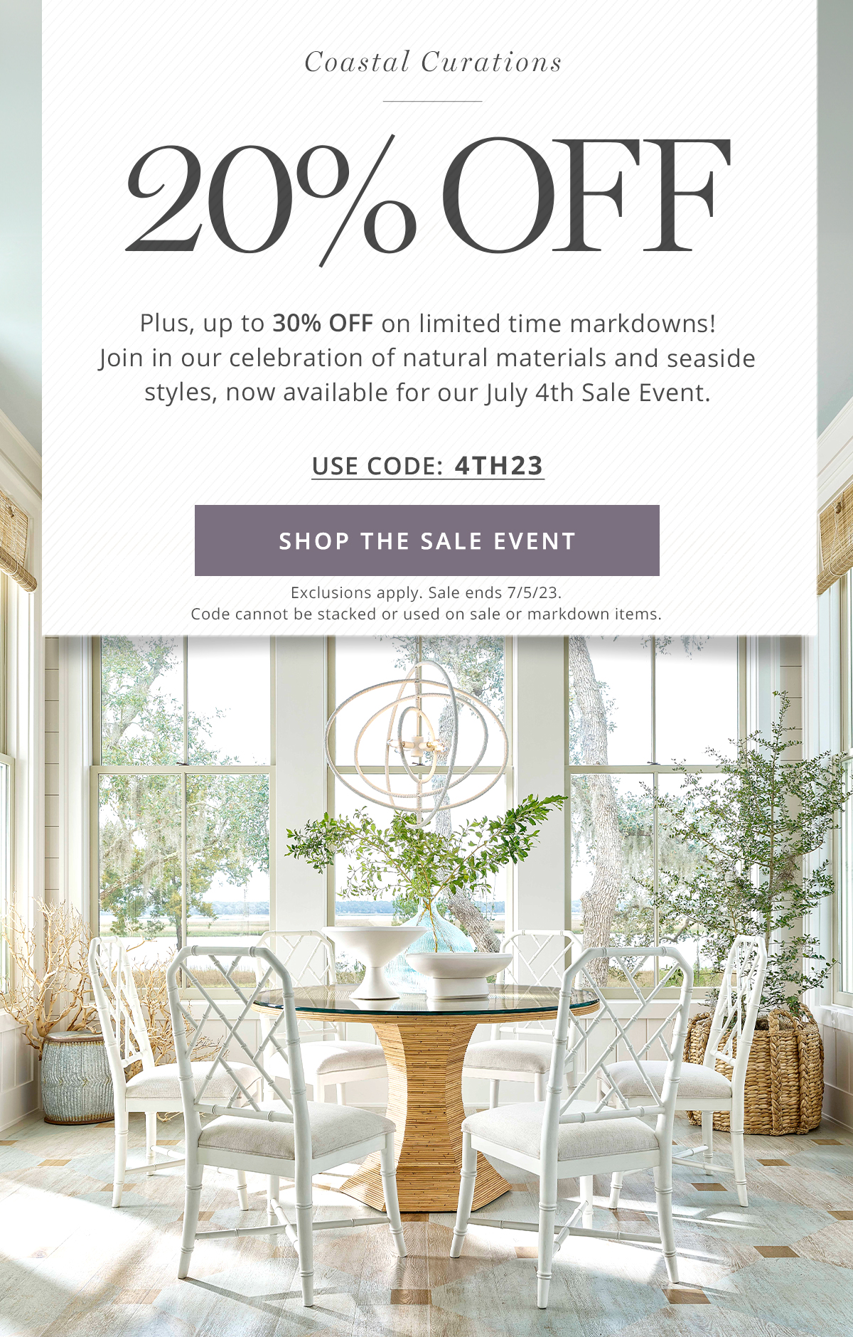 Best of Coastal ON SALE for July 4th 🌊 Kathy Kuo Home