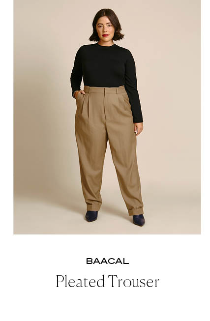 Pleated Trouser