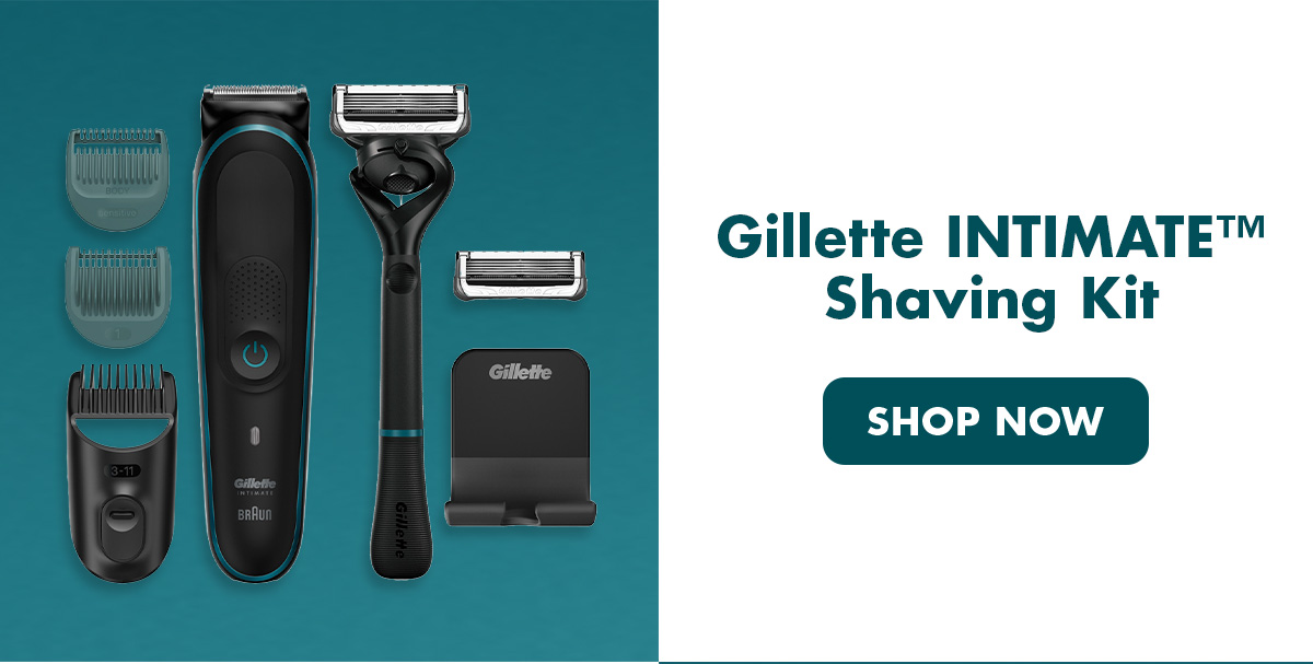 NOW AVAILABLE Tools for your pubes Gillette