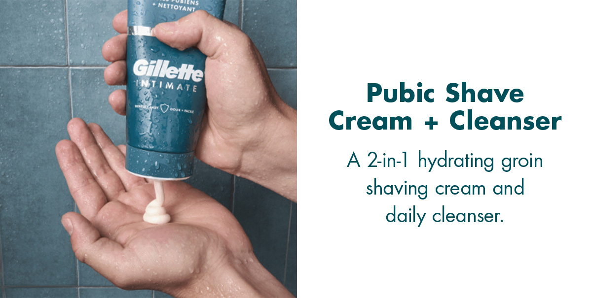 10 OFF Pubic Hair Care Gillette