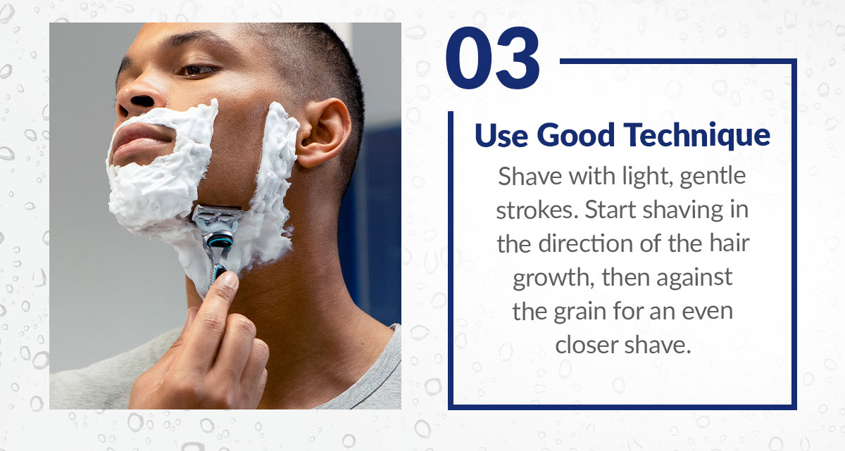 Comfortable & Safe shaving for men Gillette
