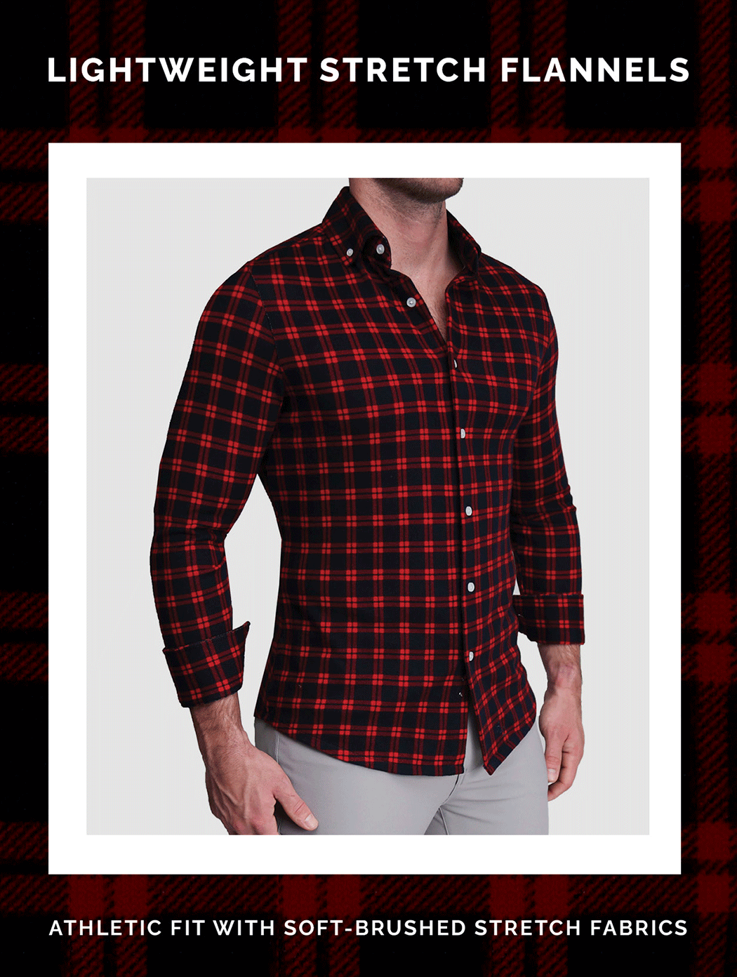 New Stretch Flannels State And Liberty Clothing Co