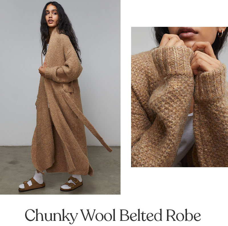 Shop the Chunky Wool Robe