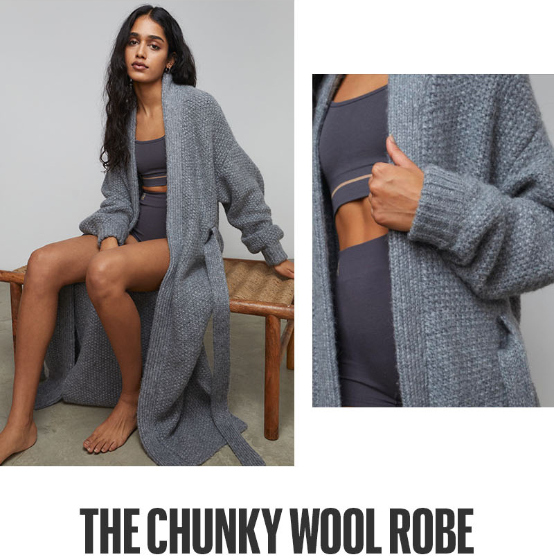 Shop the Chunky Wool Robe