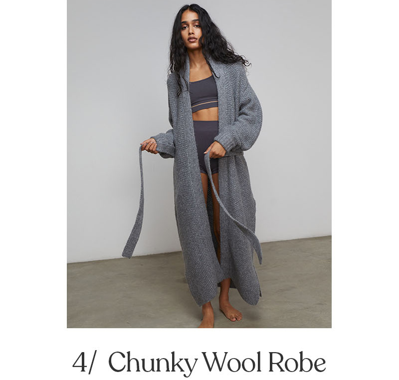 Shop the Chunky Wool Robe