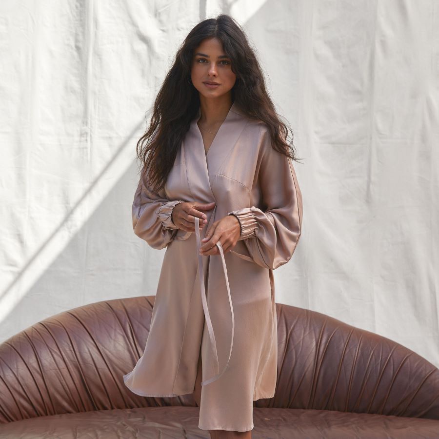 Shop the Washable Silk Robe