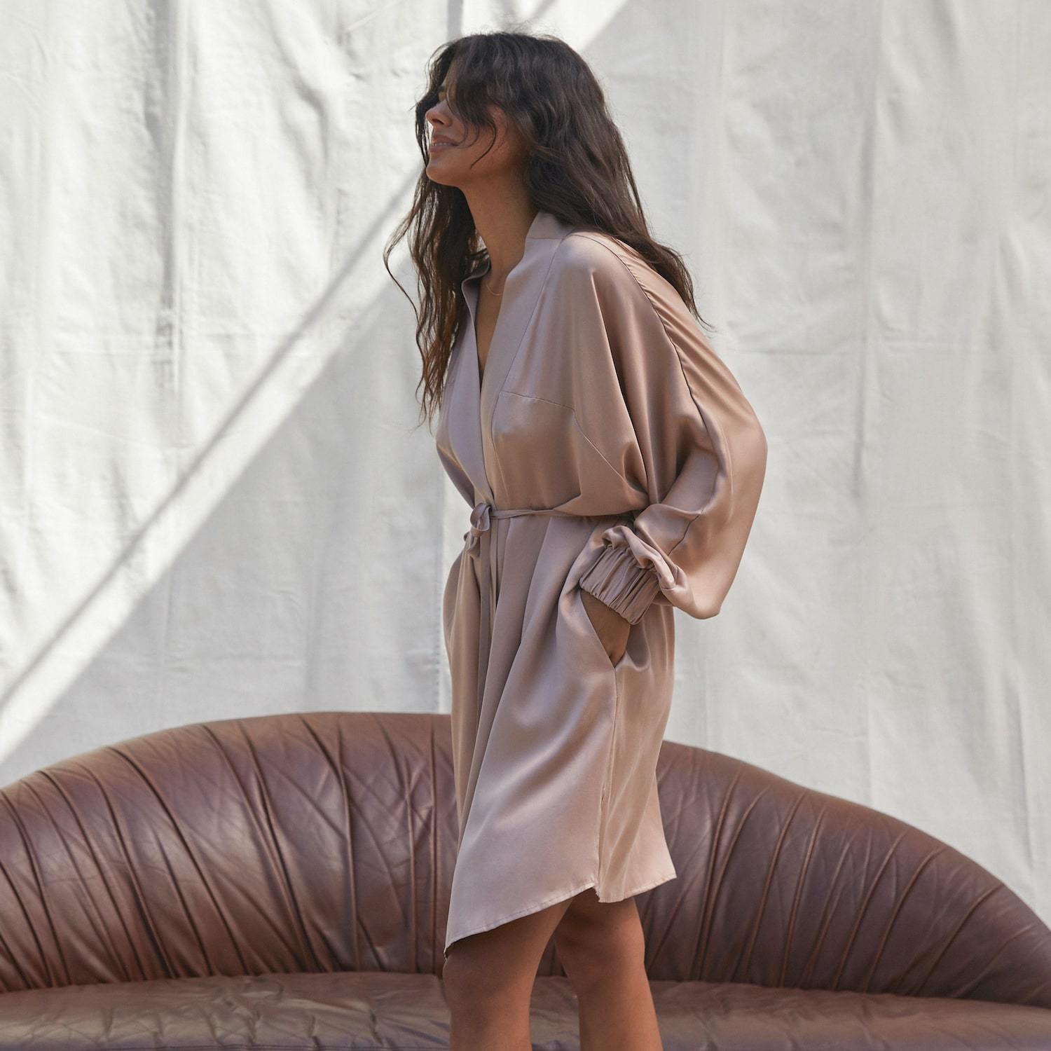Shop the Washable Silk Robe