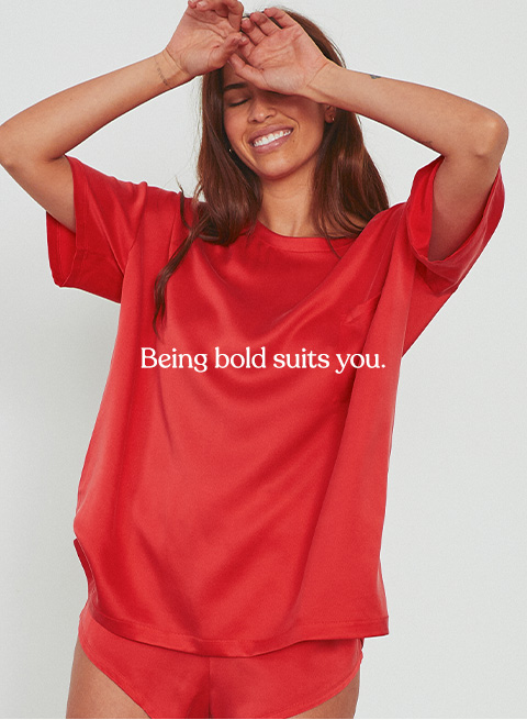 Shop the Washable Silk Tee Set