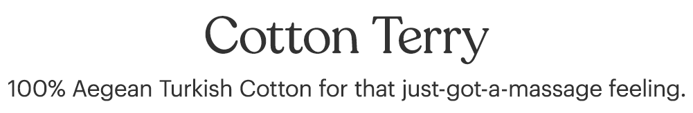 Shop Cotton Terry