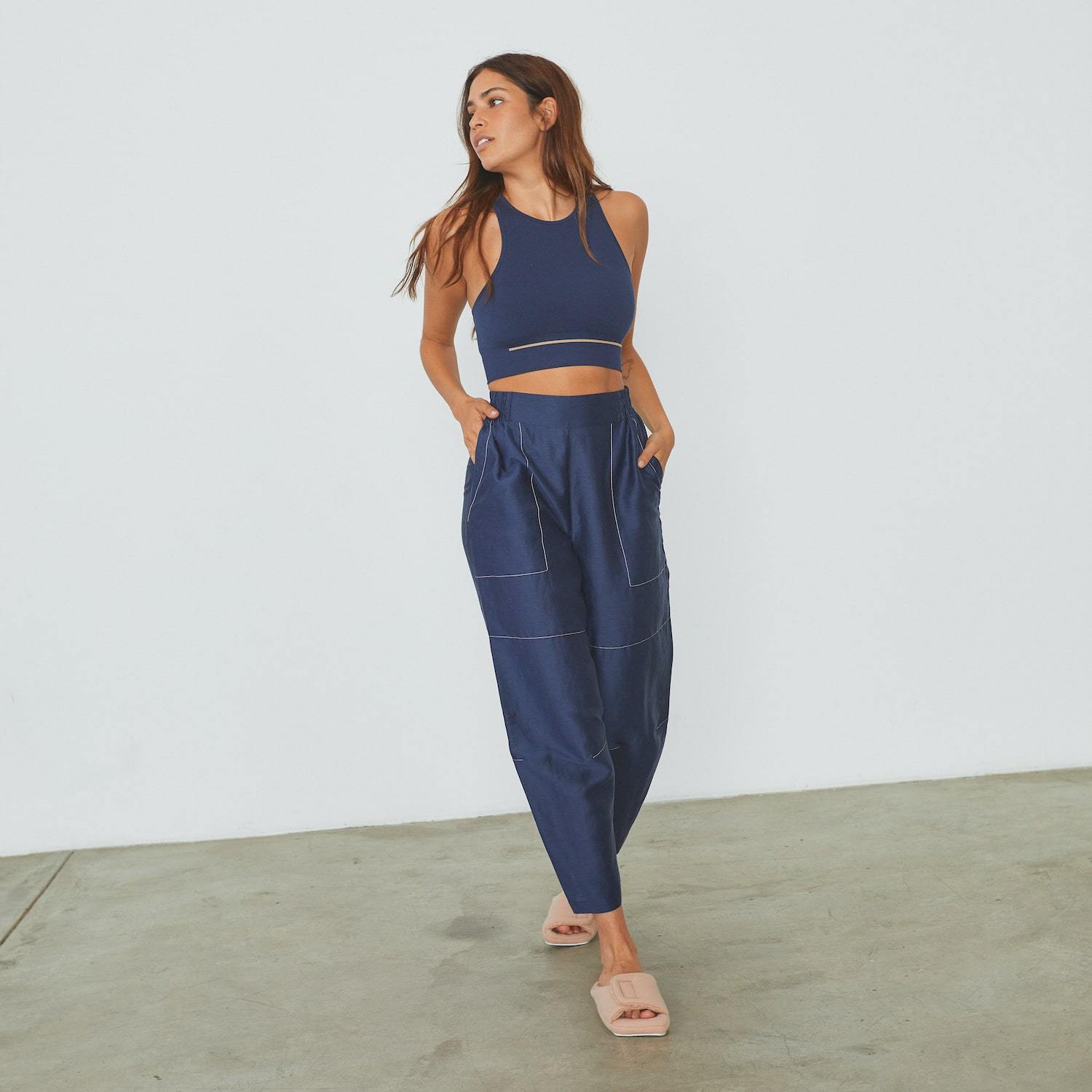 Shop the Seamless Modal Racer Bralette