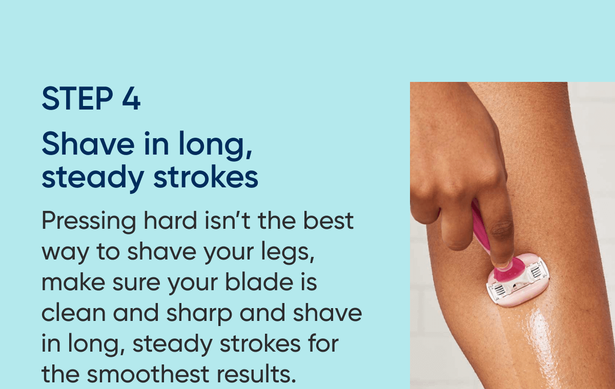 5 easy steps to shave your legs flawlessly Gillette Venus