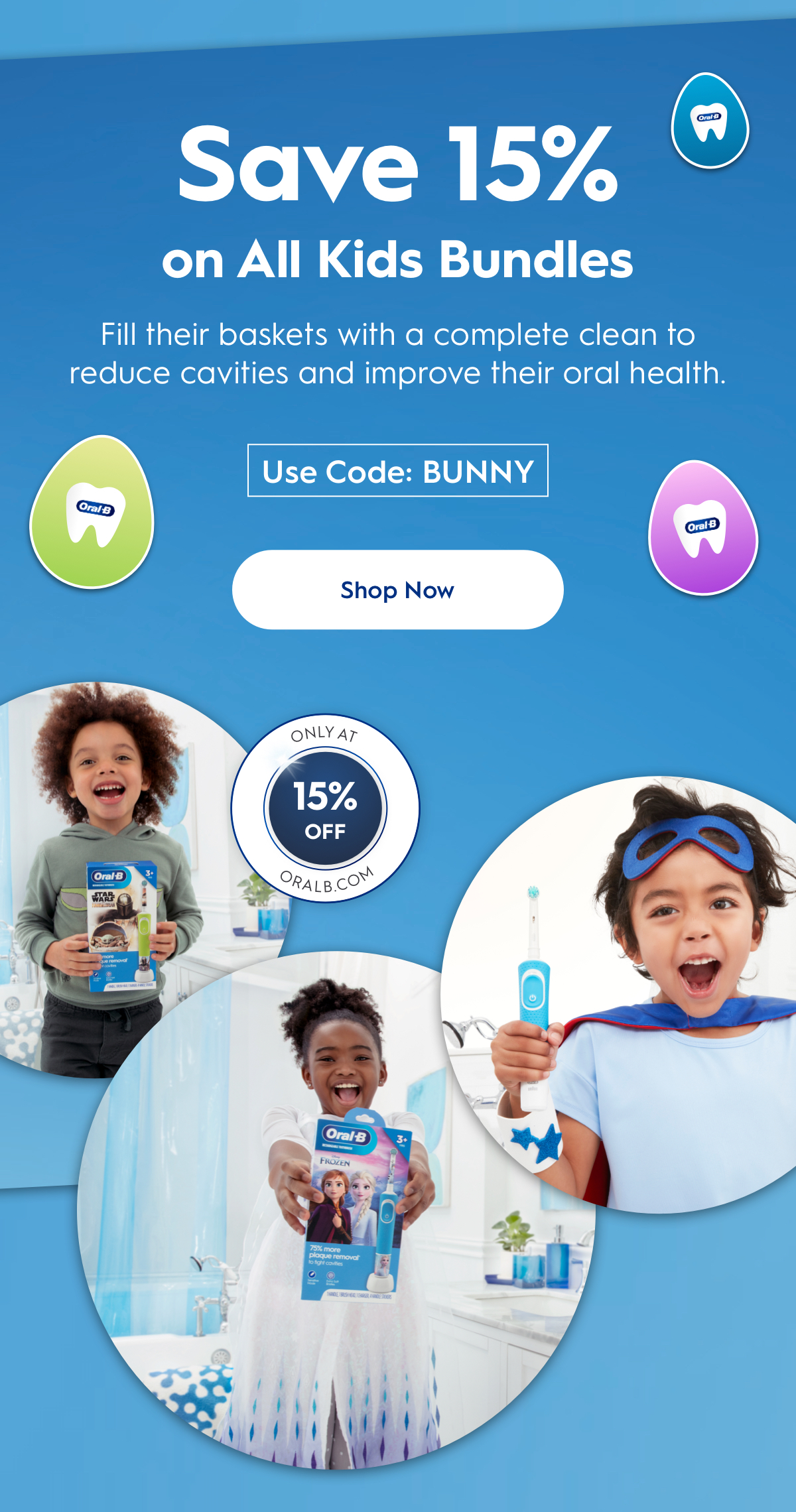 15% off Kids Bundles