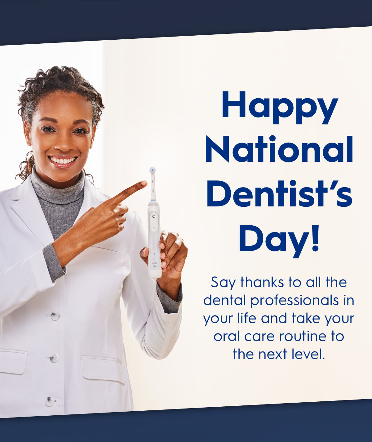 🦷Happy National Dentist’s Day! 🦷 Crest