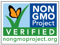 Official ICS Certified Organic certification, identifying New Chapter vitamins made with organic vegetables and herbs.