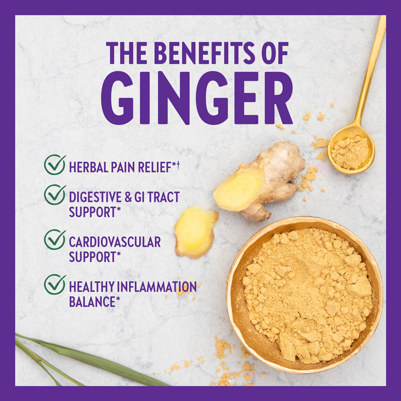 THE BENEFITS OF GINGER