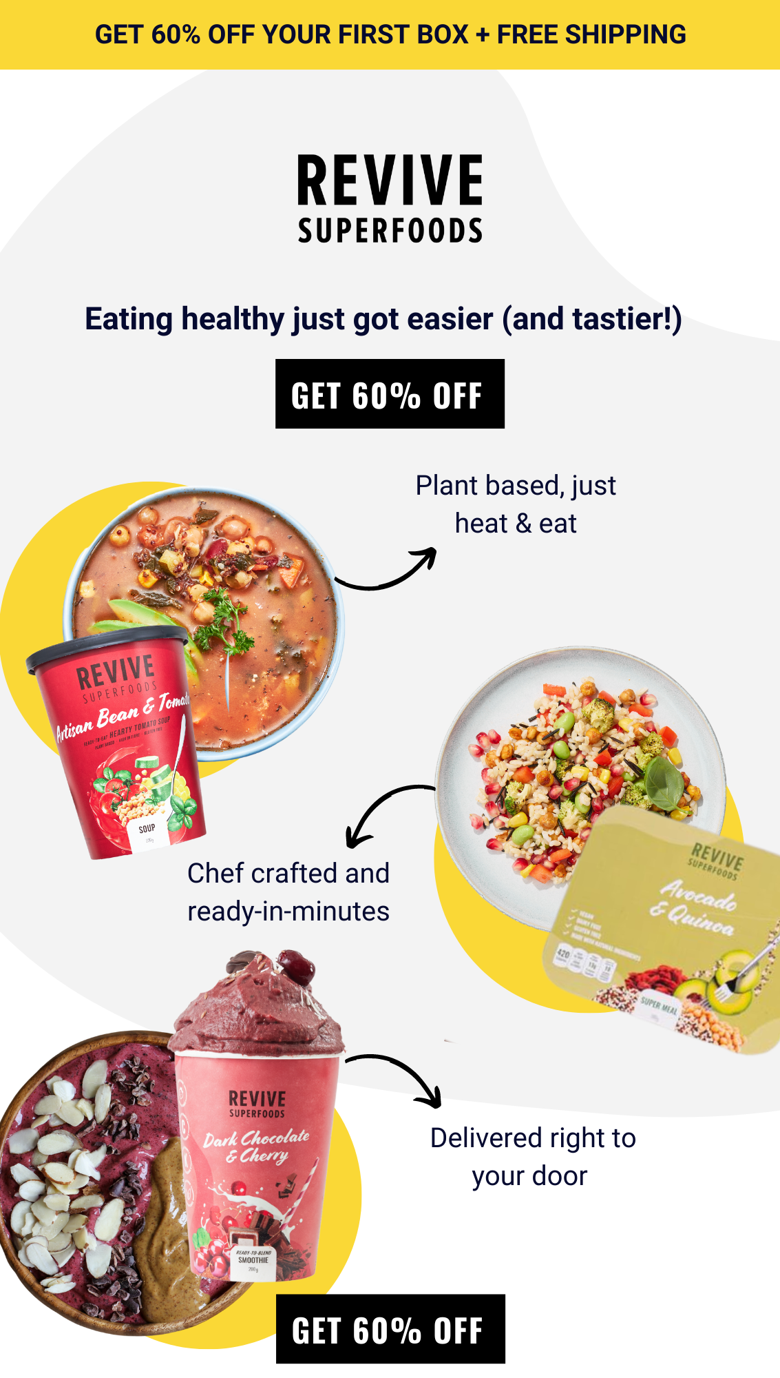 Your superfood box is waiting! Get 60 OFF Revive Superfoods