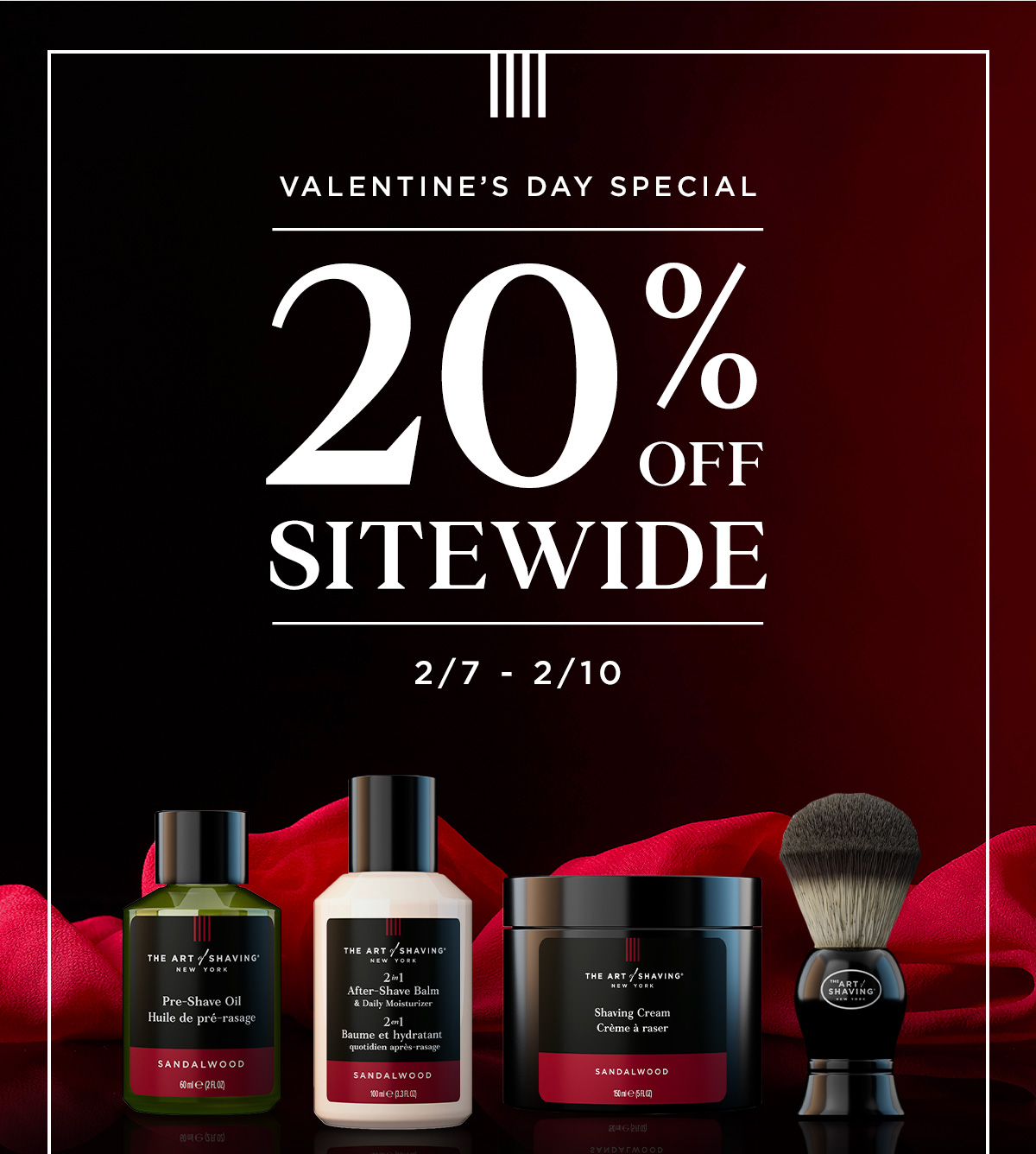 Valentine’s Gifts at Prices You’ll Love The Art of Shaving