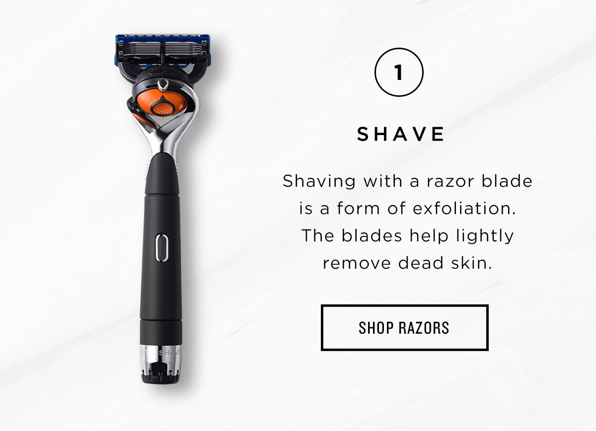 Exfoliate Properly for Healthier Skin The Art of Shaving