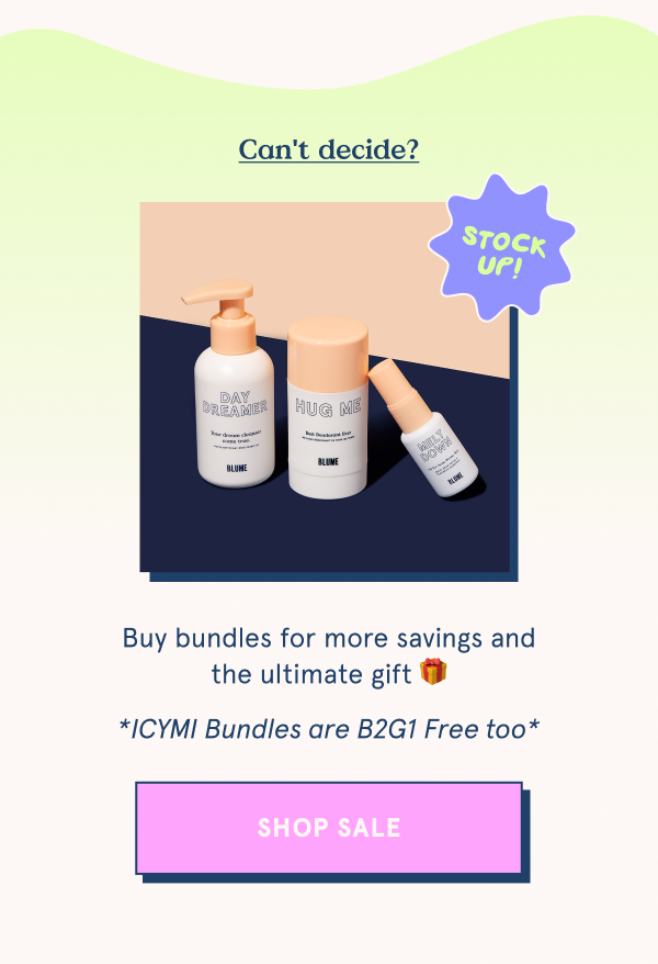 Shop Now: Buy 2 Get 1 FREE