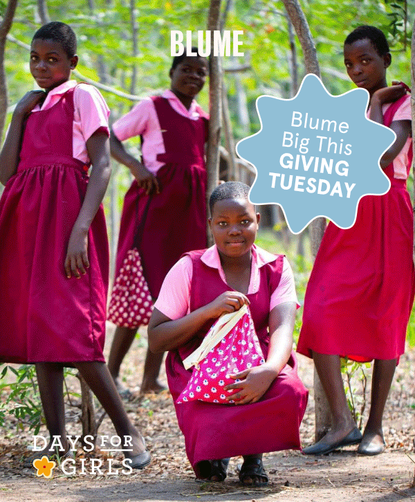 Giving Tuesday with Blume