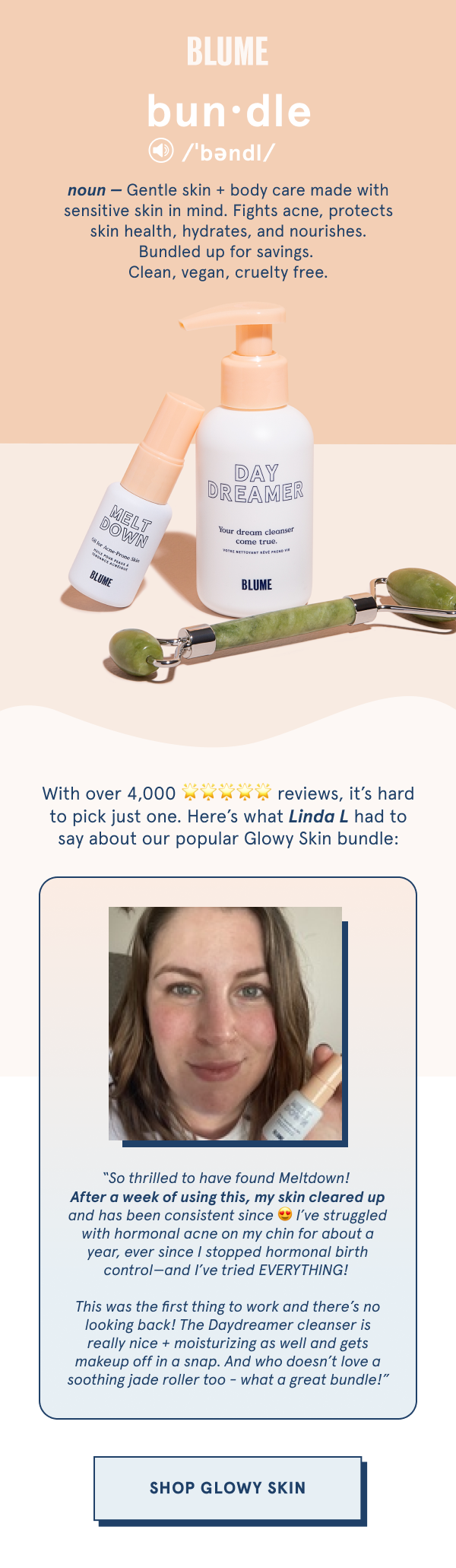 bun~dle noun - gentle skin + body care made