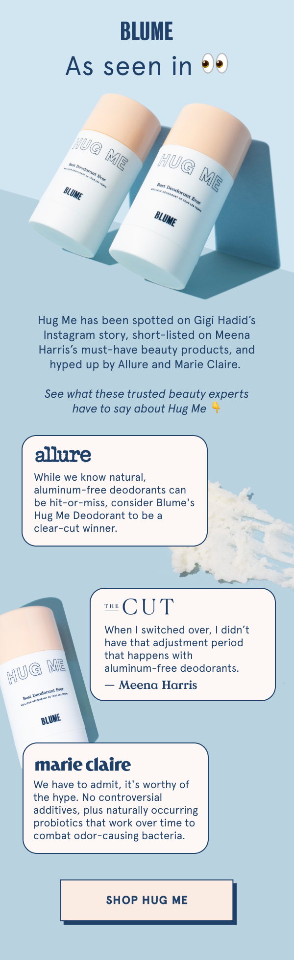 See what trusted beauty exports have to say about Hug Me probiotic deodorant 