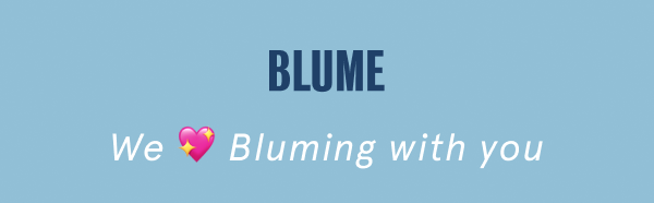 We 💖 Bluming with you