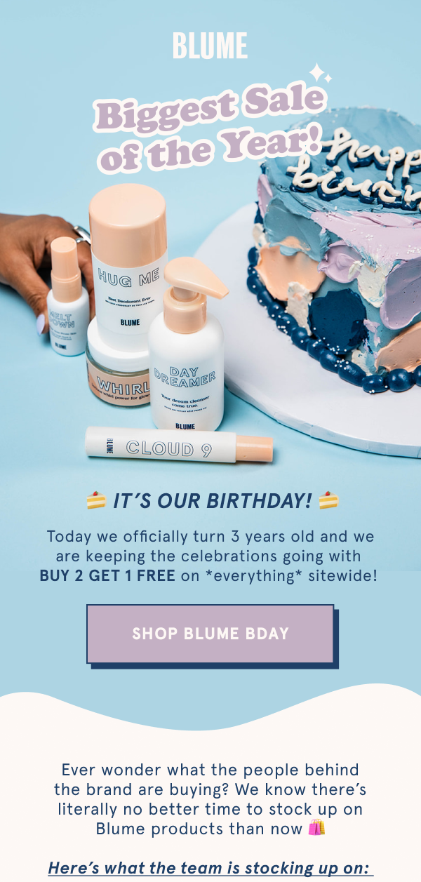 Today, we officially turn 3 years old and we are keeping the celebrations going.