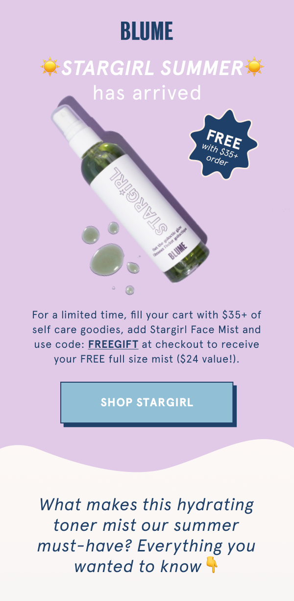 Stargirl Summer has arrived!