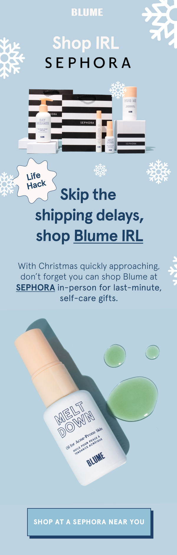Meet Tracy! Real Blume community member with real meltdown results. 