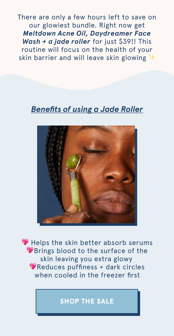 3 Benefits of using a Jade Roller - Shop the Flash Sale 