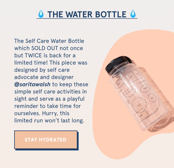 The Self Care WaterBottle