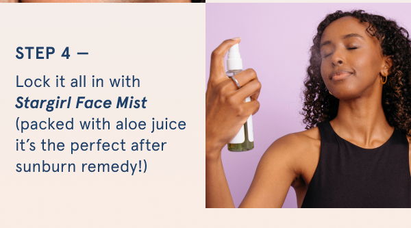 Step 4- Stargirl Face Mist