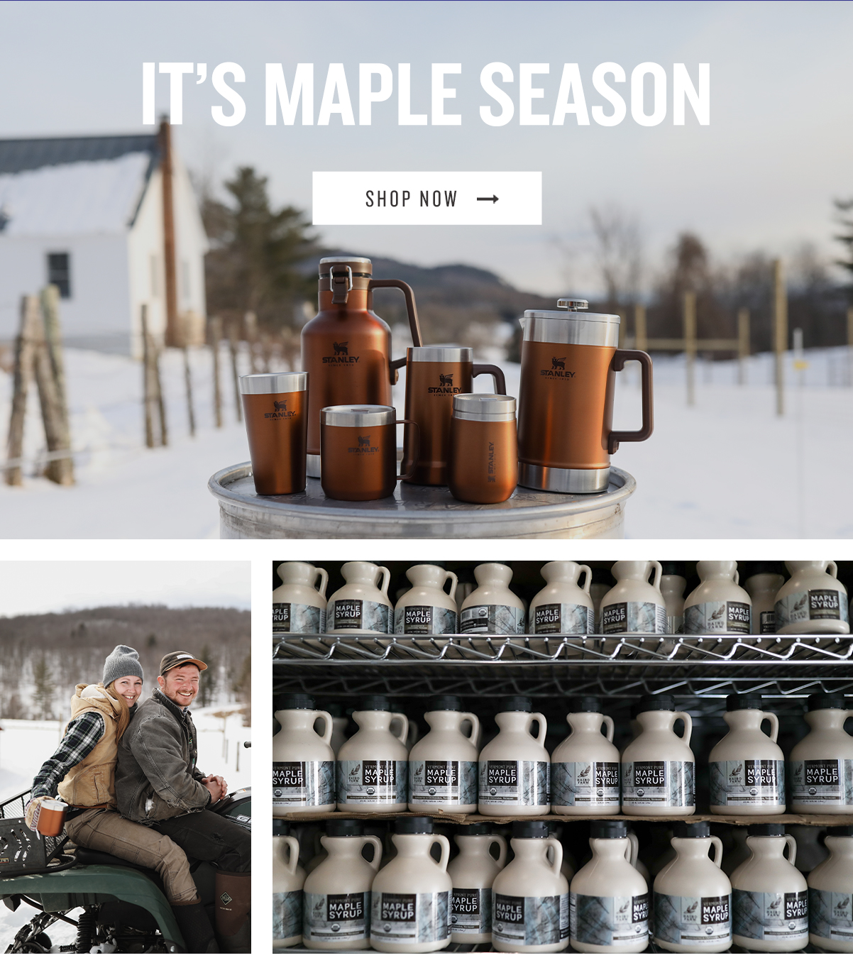 Tap Into Our Maple Collection Stanley