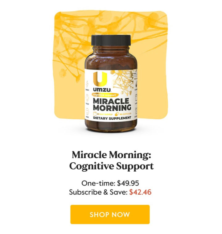 Miracle Morning: Cognitive Support