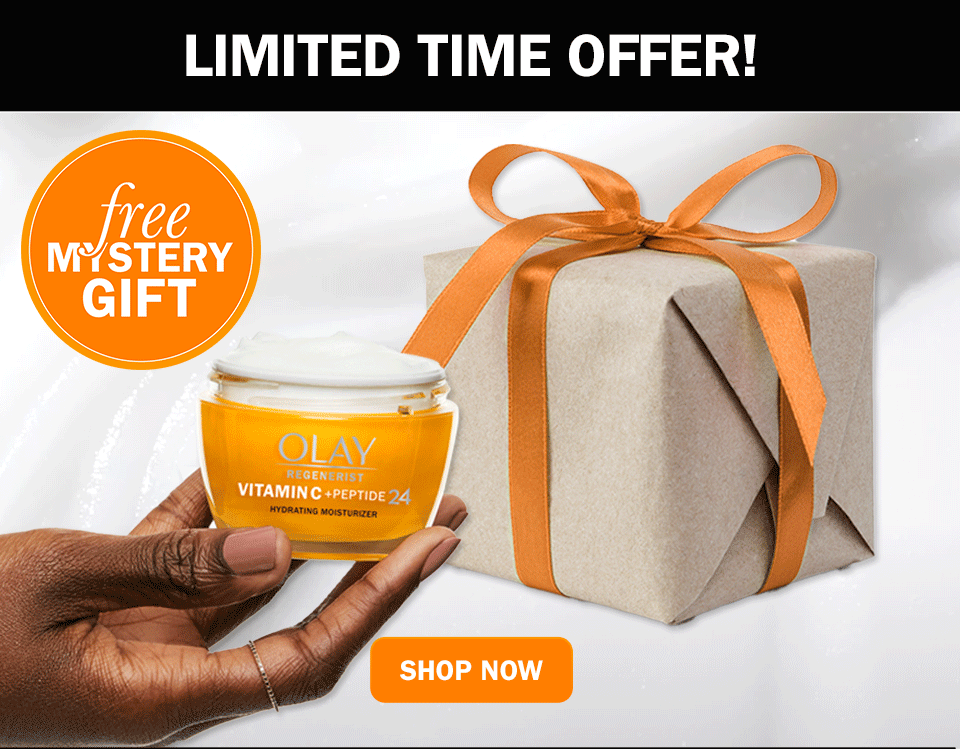 $5 OFF REGENERIST MOISTURIZERS Promo Code: HYDRATE. Small text: Applies to one moisturizer