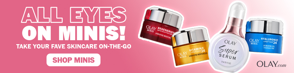 all eye on minis! take your fave skincare on-the-go