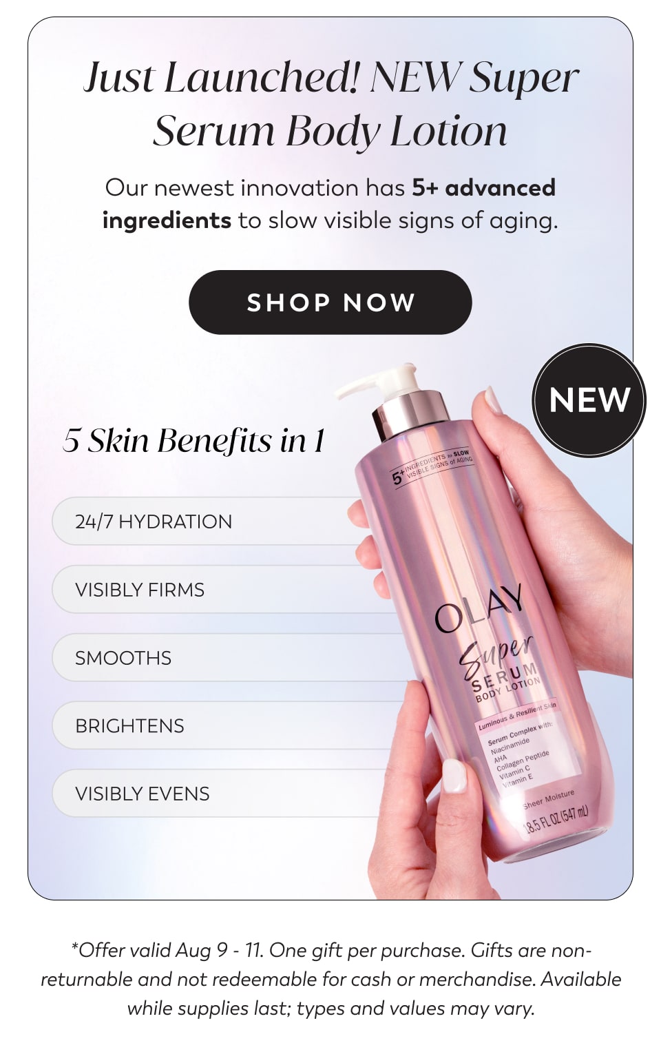 New Super Serum Body Lotion