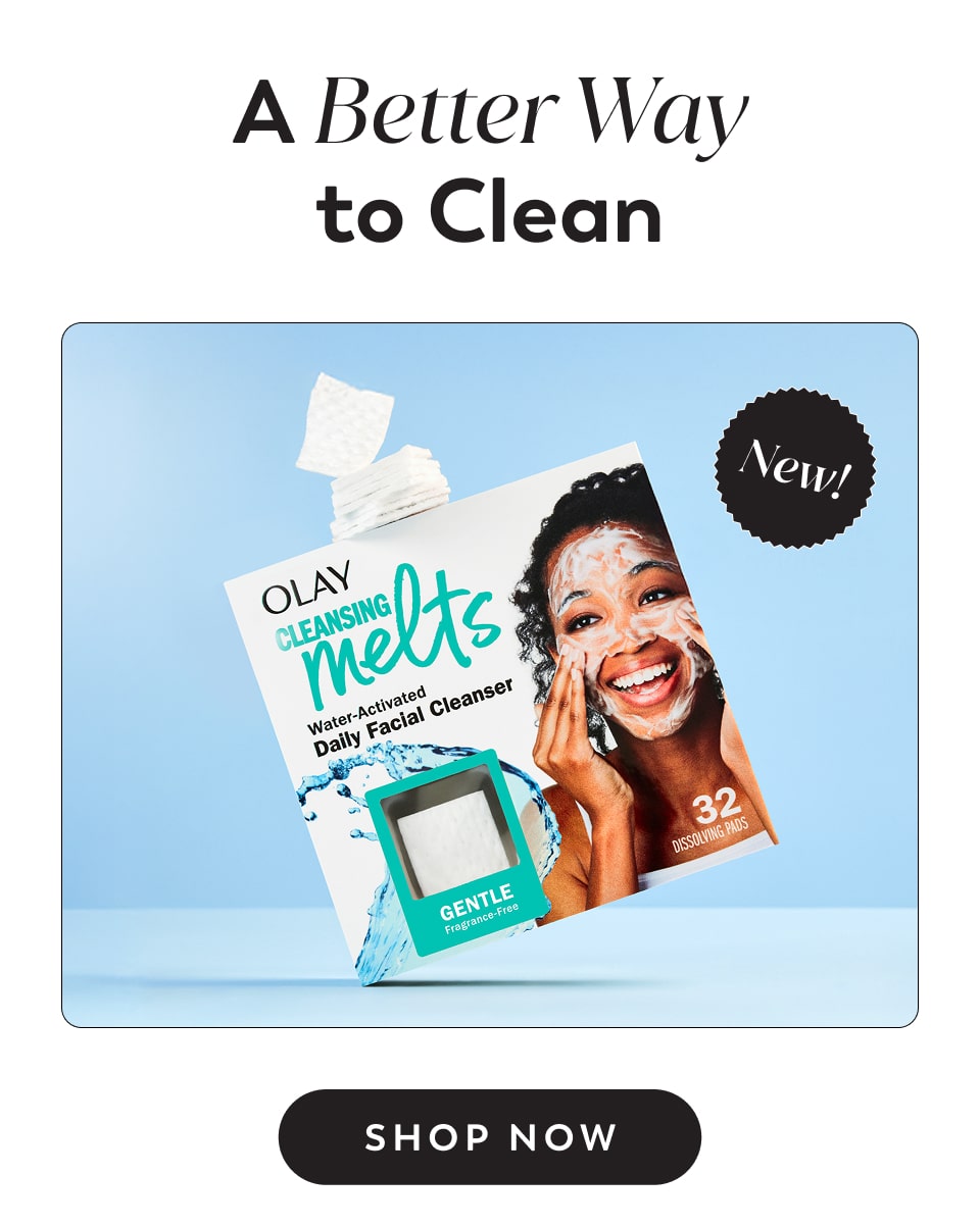 new gentle cleansing melts