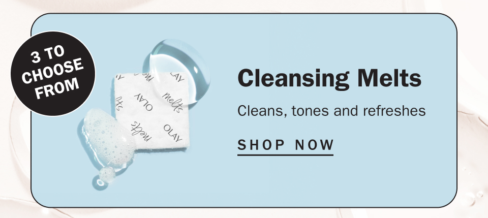 Cleansing Melts Cleans, tones and refreshes