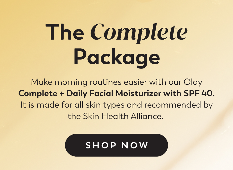 Complete + daily facial moisturizer with spf 40