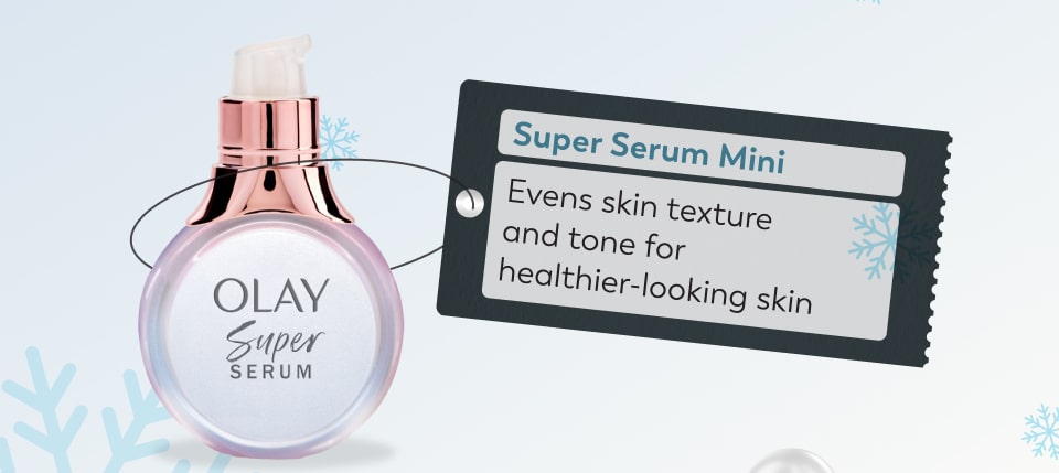 Super Serum: Evens skin texture and tone for healthier-looking skin 