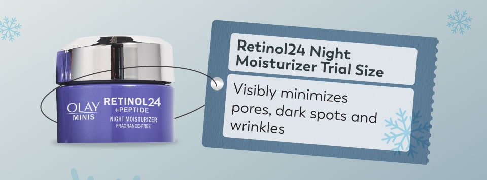 Retinol24 Moisturizer: Visibly minimizes pores, dark spots and wrinkles