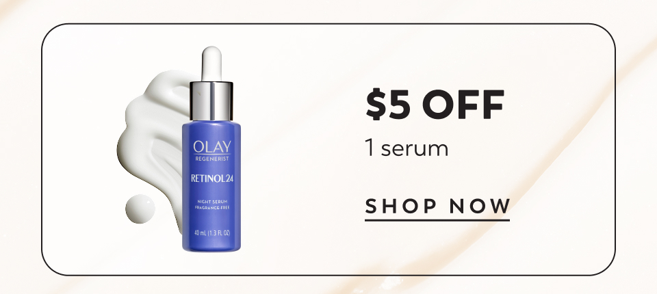 $5 off 1 serum