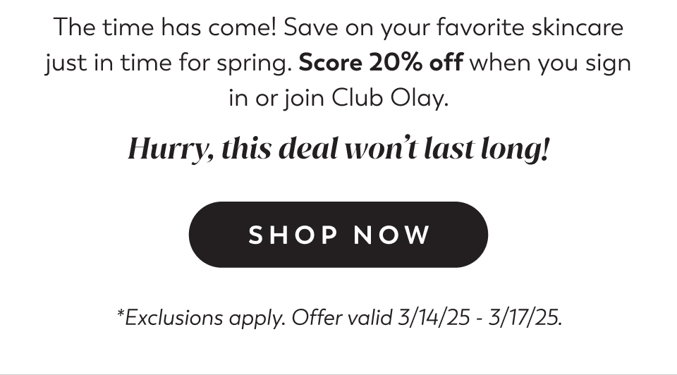 Get 20% Off!